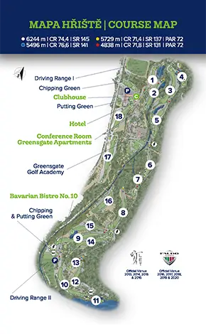 Greensgate Golf & Leisure Resort - Birdie karta 01