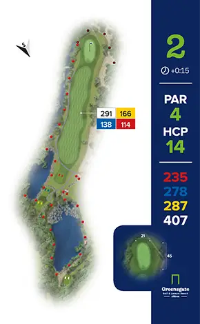 Greensgate Golf & Leisure Resort - Birdie karta 04