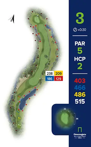 Greensgate Golf & Leisure Resort - Birdie karta 05
