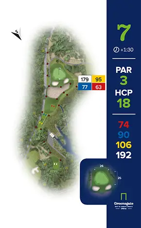 Greensgate Golf & Leisure Resort - Birdie karta 09